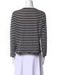 Kule Striped Crew Neck Top
