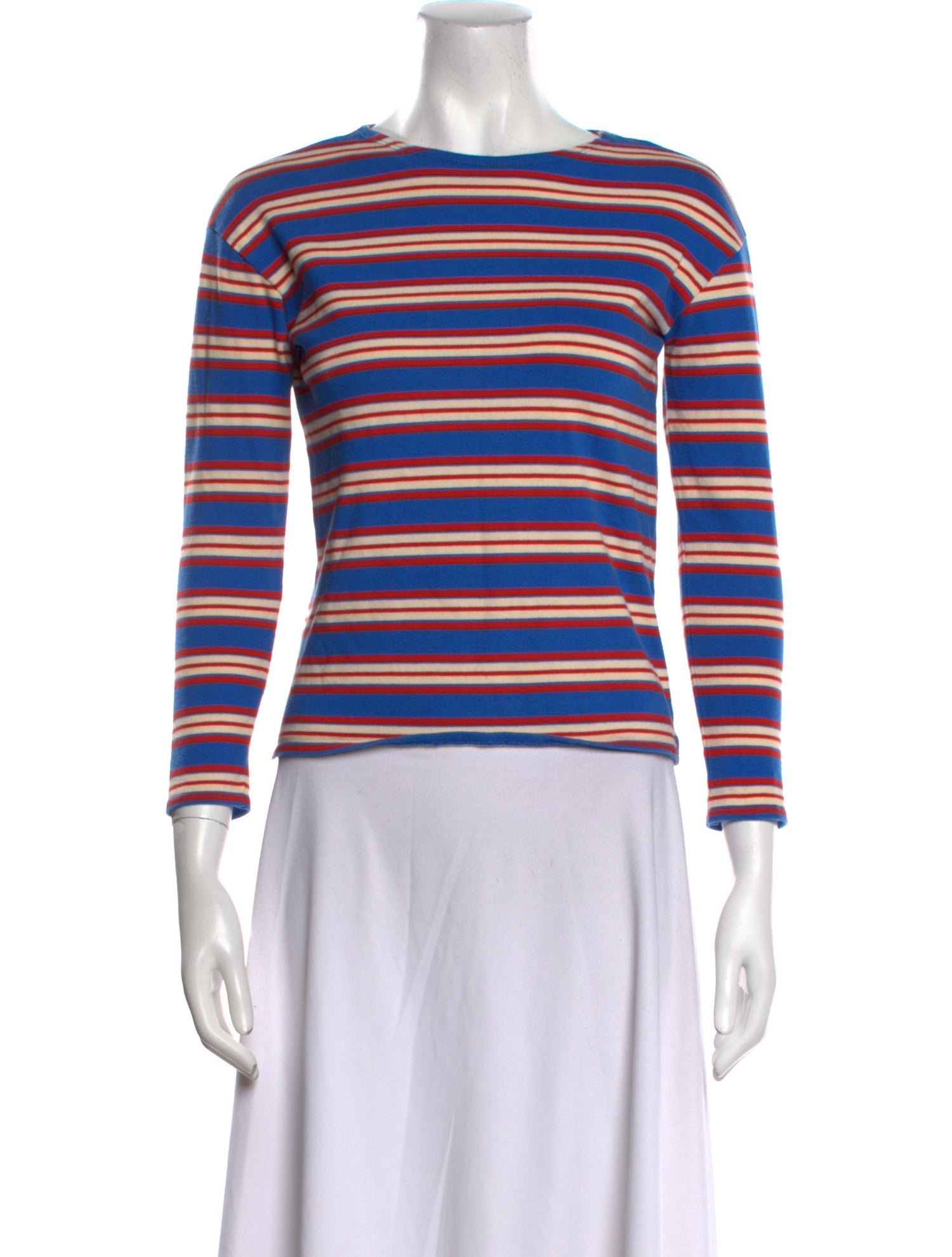 Kule Striped Crew Neck Sweater