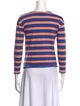Kule Striped Crew Neck Sweater