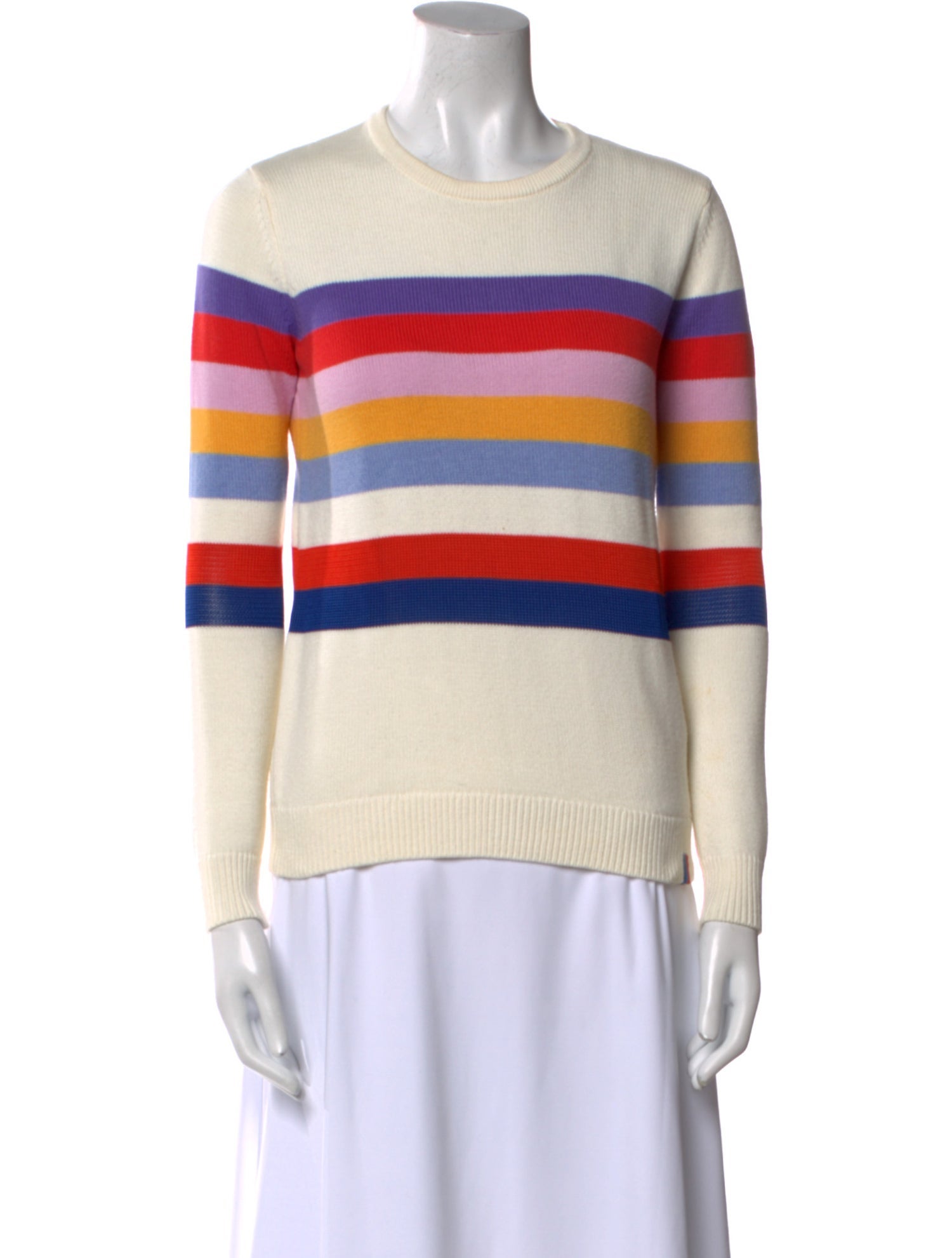 Kule Striped Crew Neck Sweater