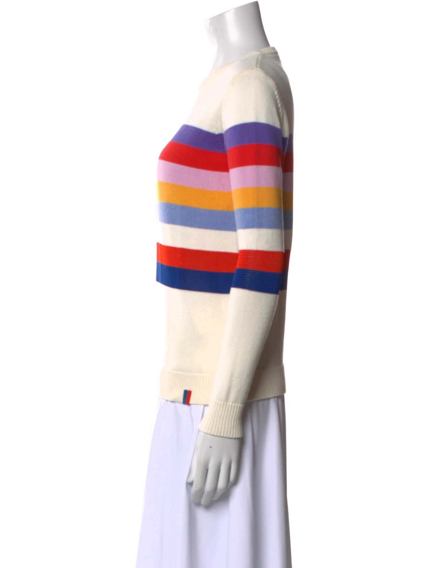 Kule Striped Crew Neck Sweater