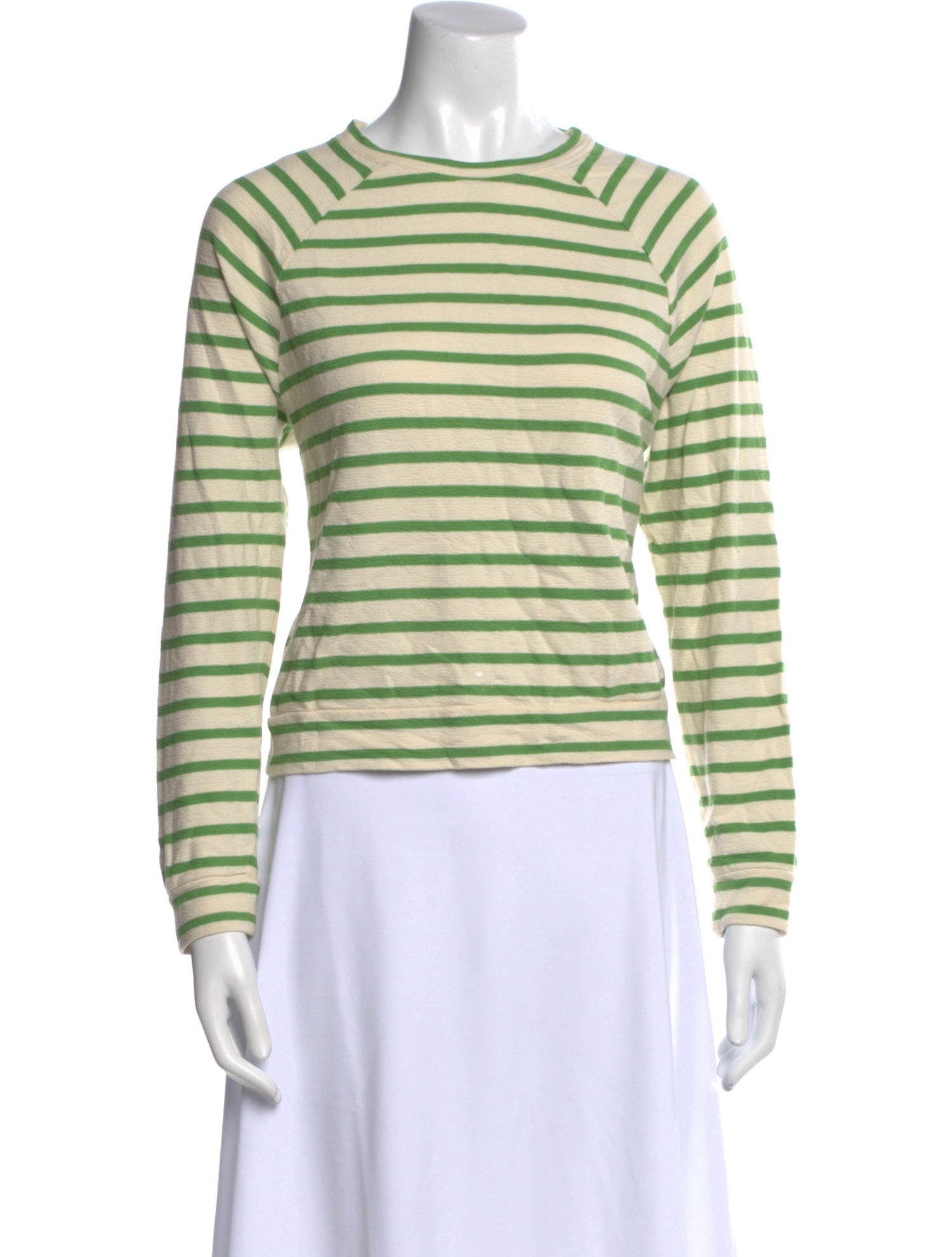 Kule Striped Crew Neck Top
