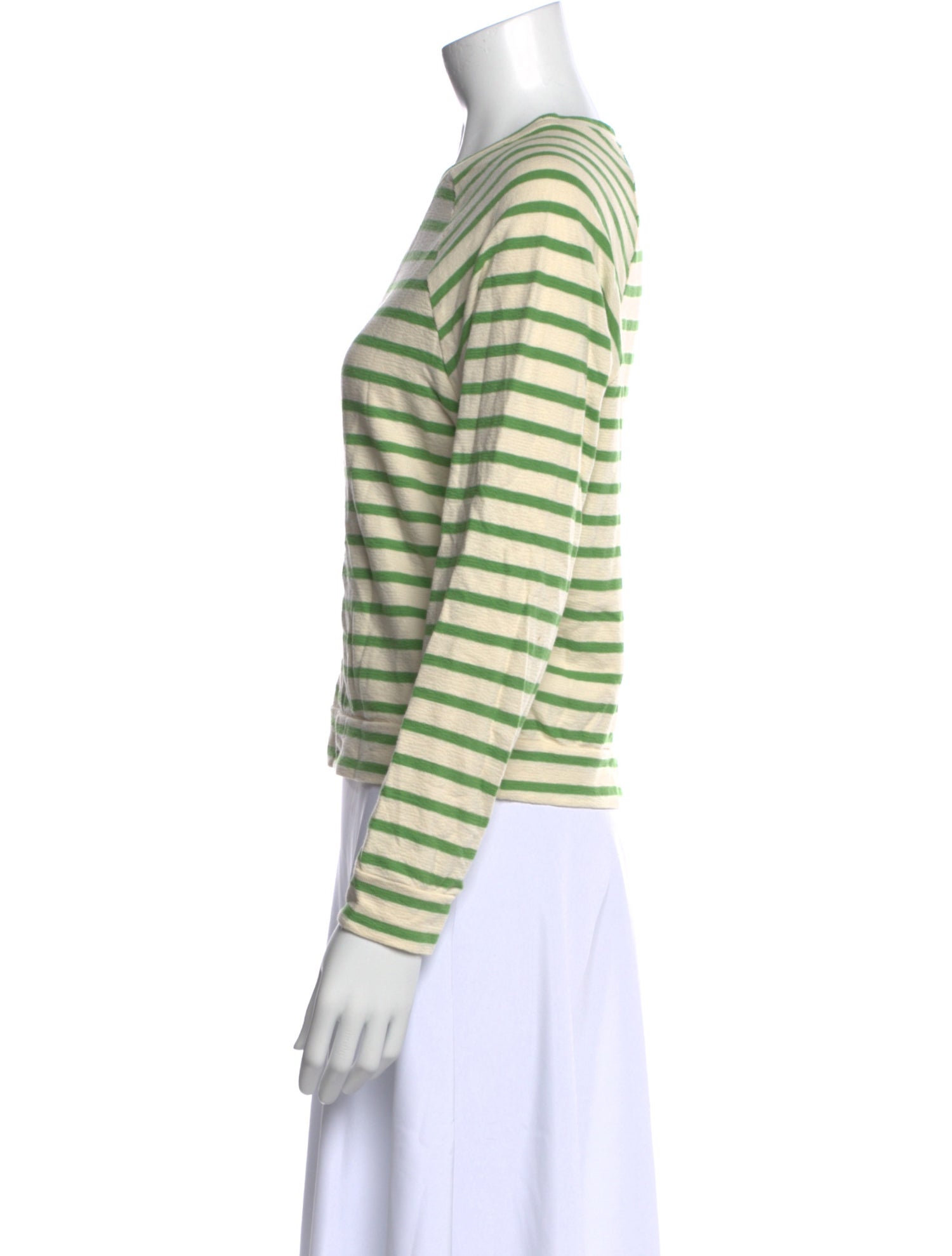 Kule Striped Crew Neck Top