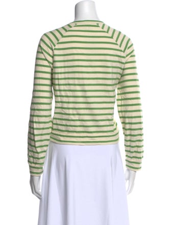 Kule Striped Crew Neck Top