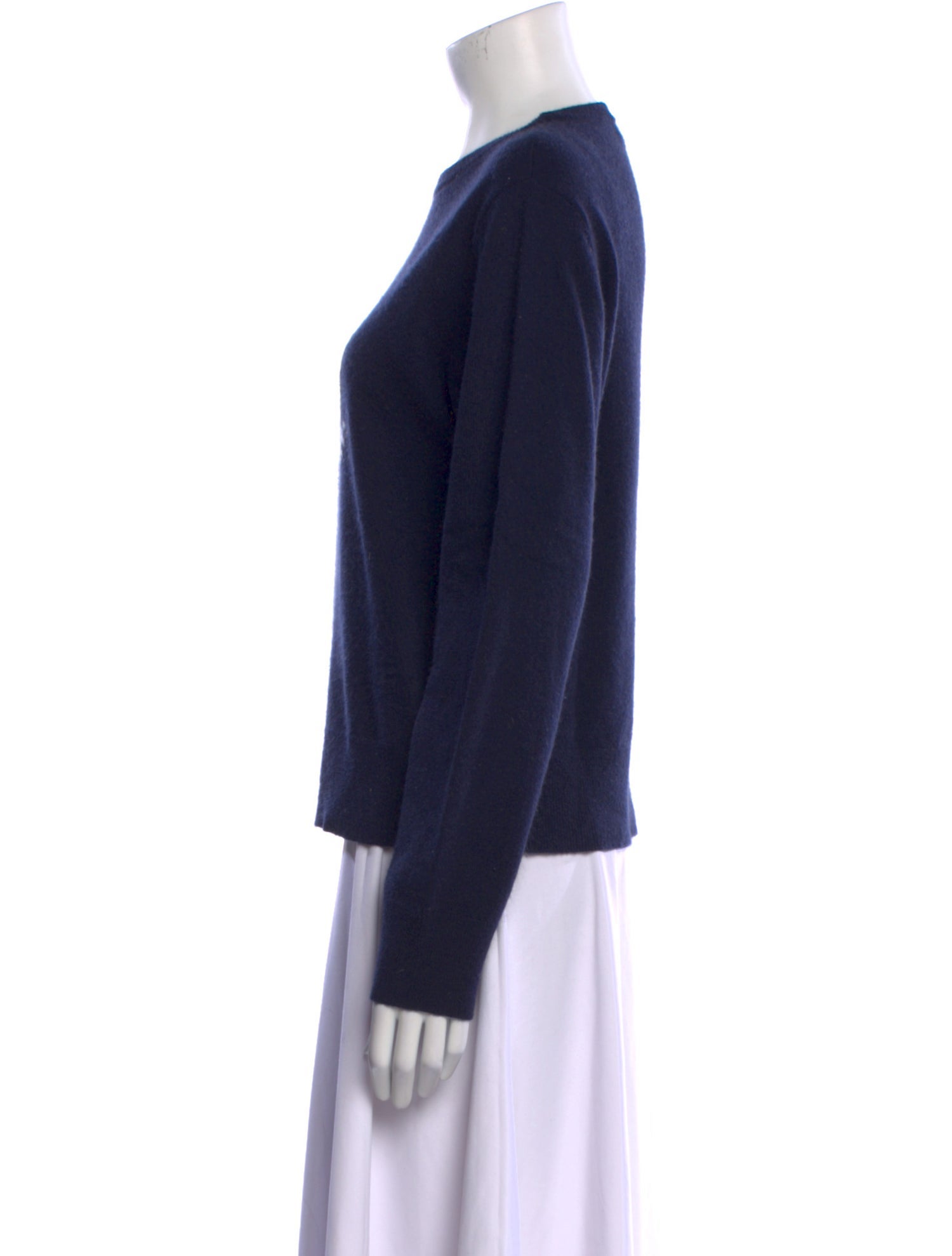 Kule Cashmere Graphic Print Sweater