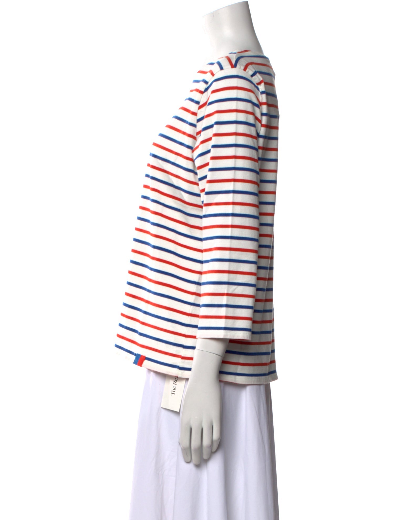 Kule Striped Crew Neck Top