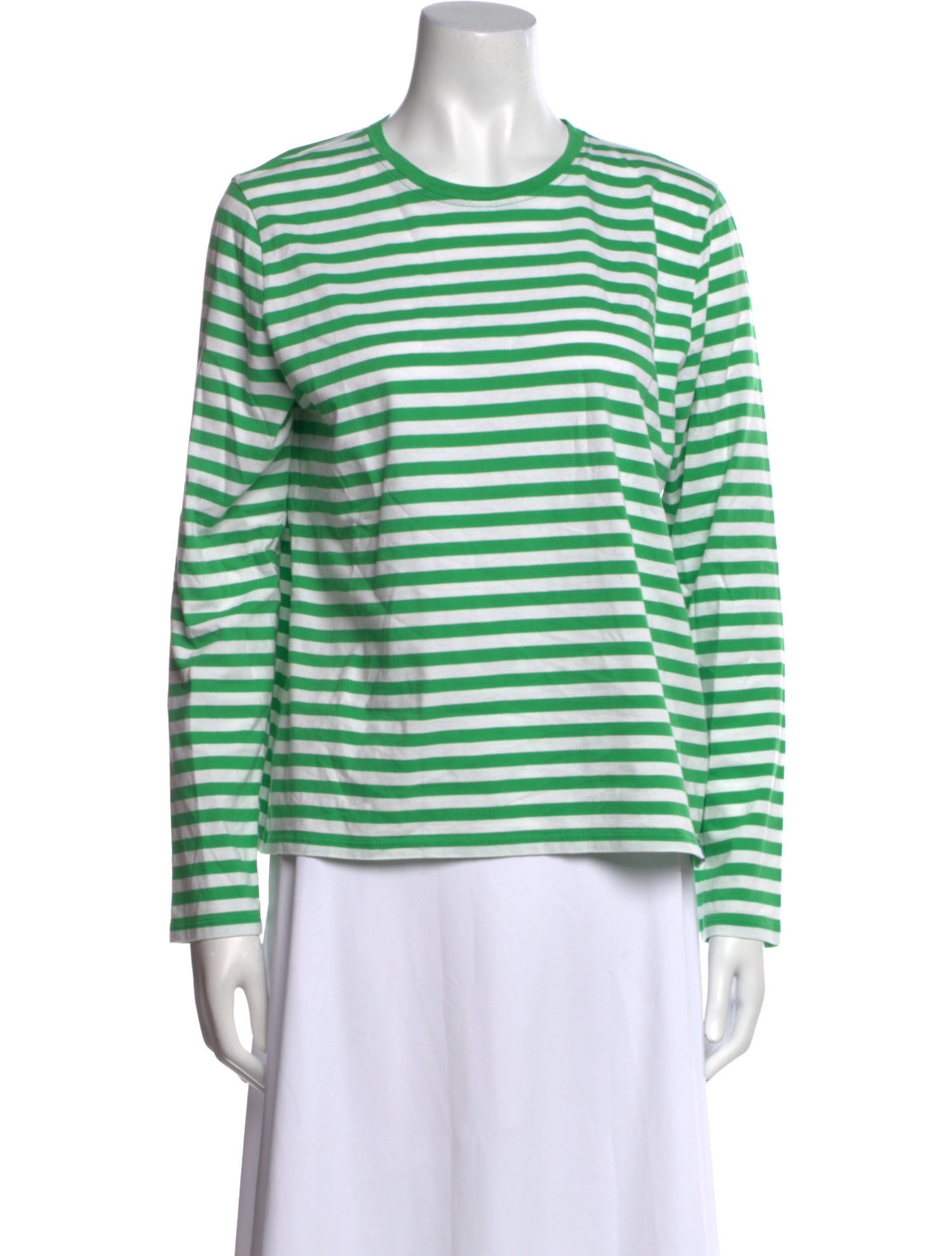 Kule Striped Crew Neck Top