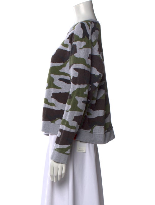 Kule Printed Scoop Neck Sweatshirt