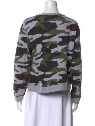 Kule Printed Scoop Neck Sweatshirt