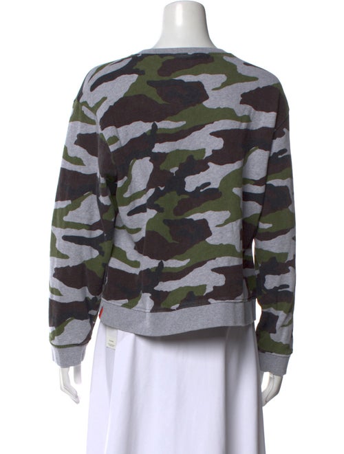 Kule Printed Scoop Neck Sweatshirt