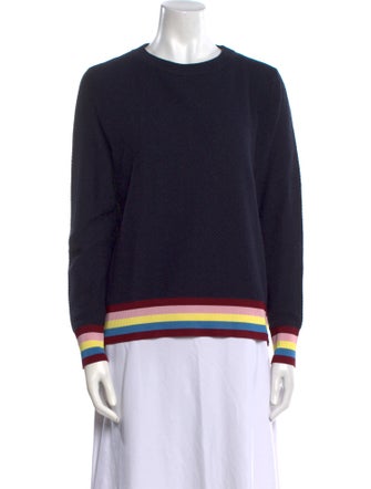 Kule Striped Crew Neck Sweater