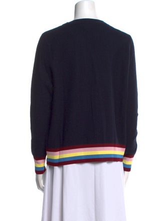Kule Striped Crew Neck Sweater