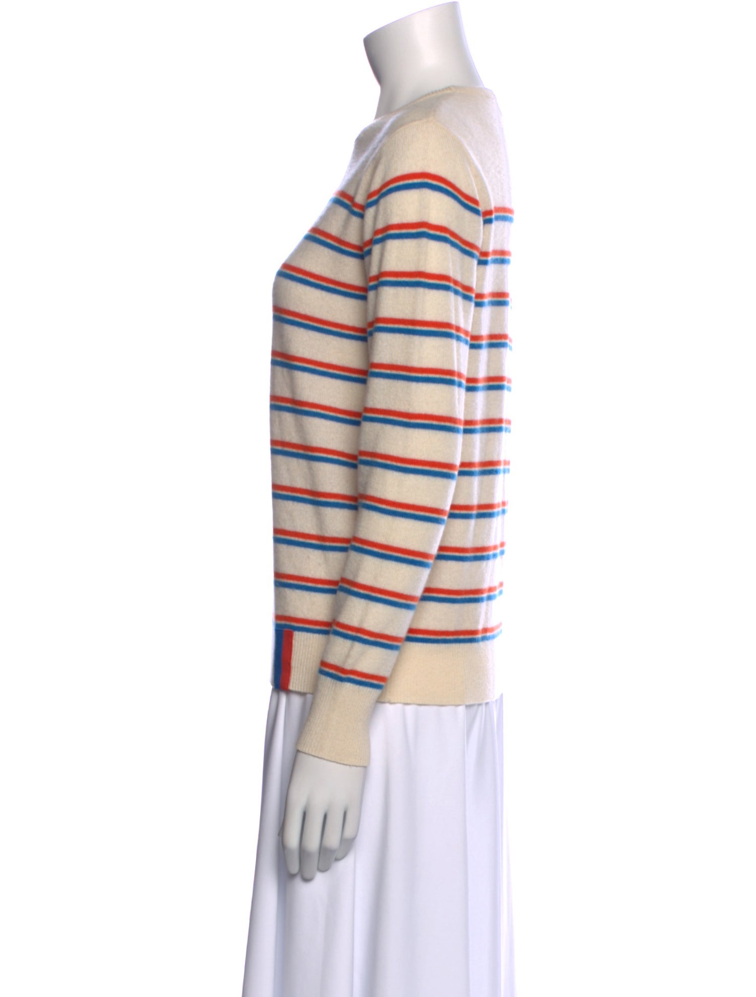 Kule Cashmere Striped Sweater