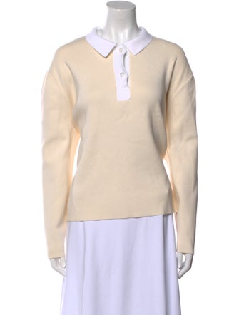 Kule V-Neck Long Sleeve Polo