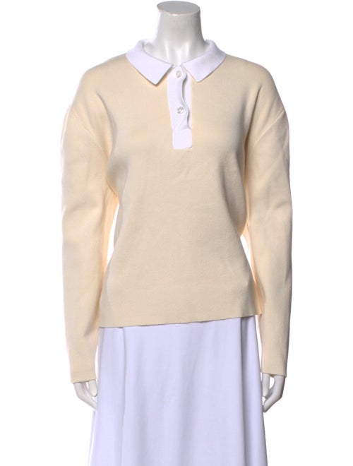 Kule V-Neck Long Sleeve Polo