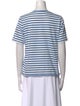 Kule Striped Crew Neck T-Shirt