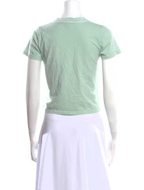 Kule Crew Neck Short Sleeve Crop Top