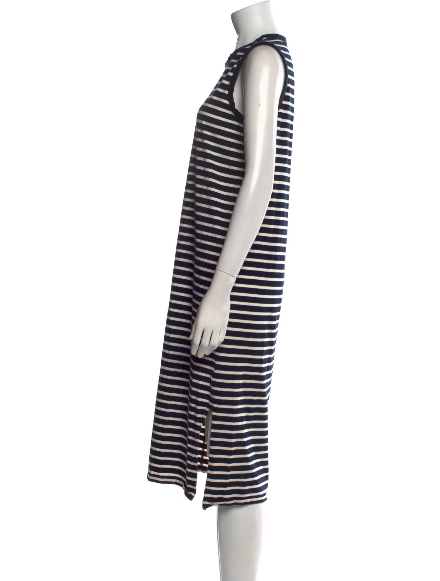 Kule Striped Midi Length Dress