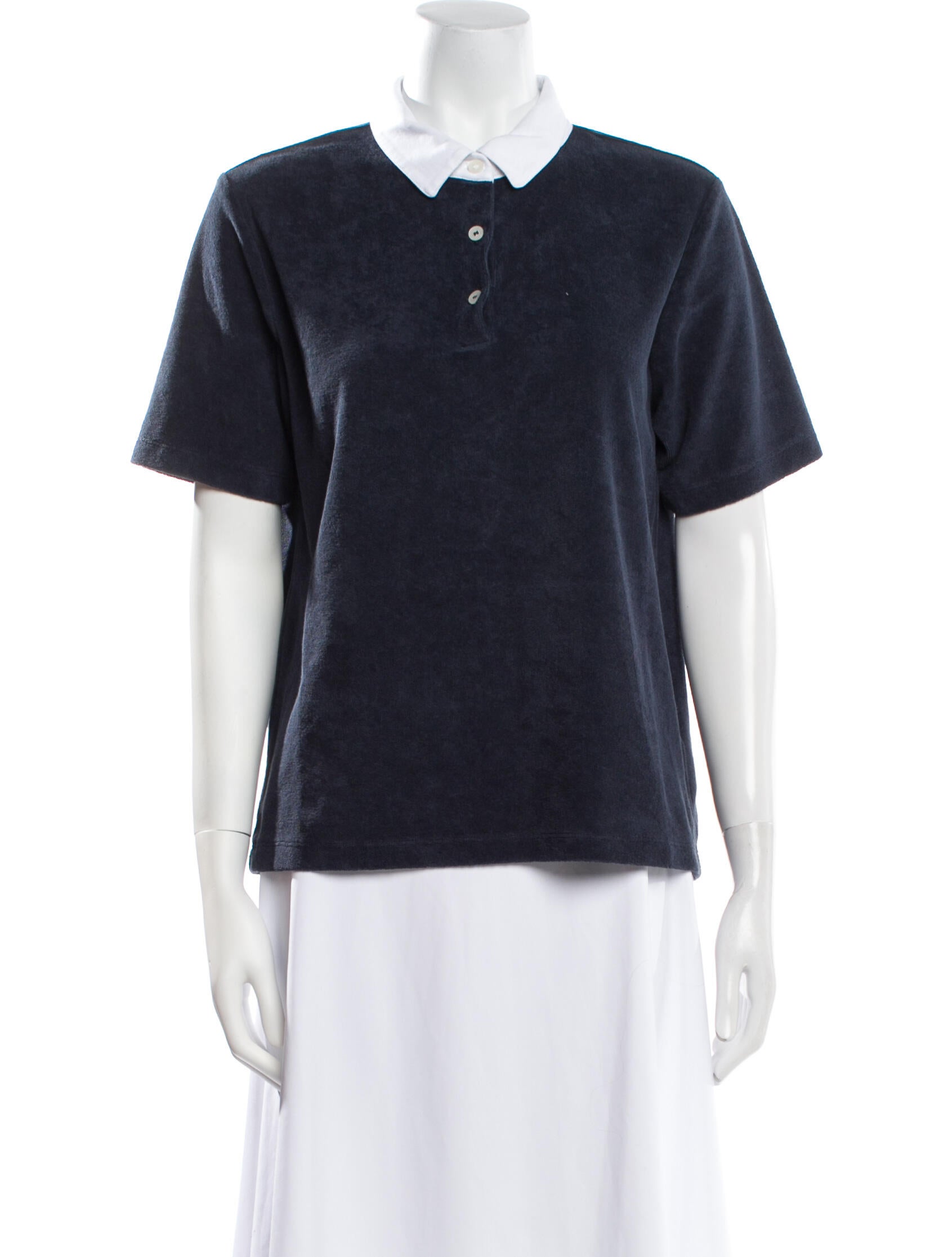 Kule Crew Neck Short Sleeve Polo