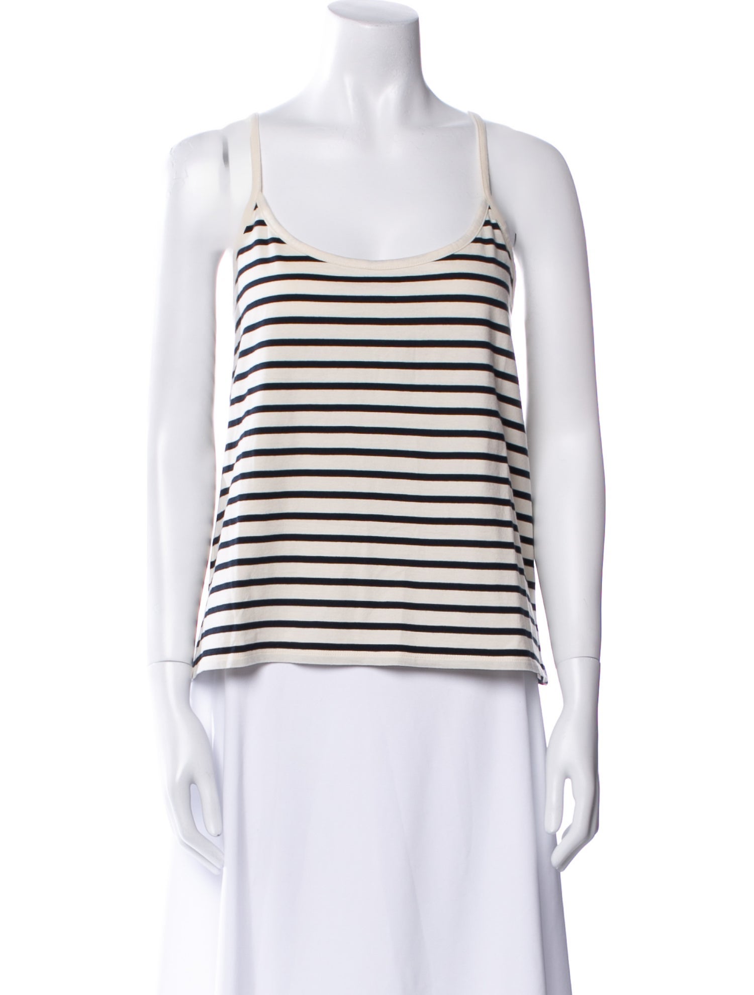 Kule Striped Scoop Neck Top