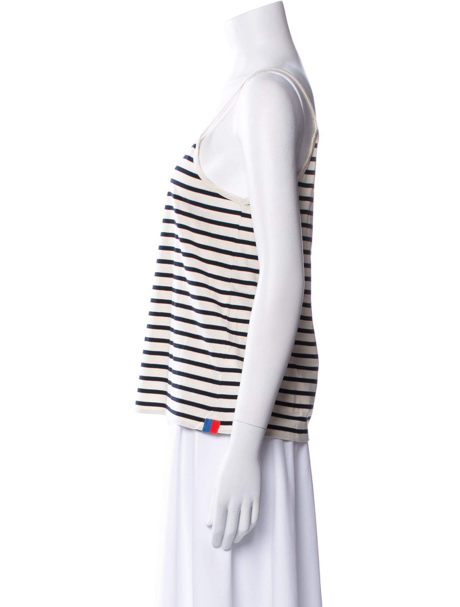 Kule Striped Scoop Neck Top