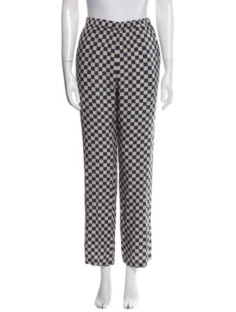 Kule Plaid Print Sweatpants