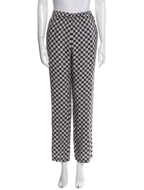 Kule Plaid Print Sweatpants