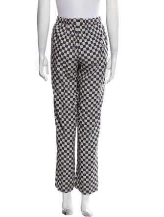 Kule Plaid Print Sweatpants