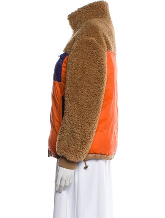 Kule Colorblock Pattern Coat