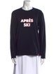Kule Graphic Print Crew Neck Sweatshirt