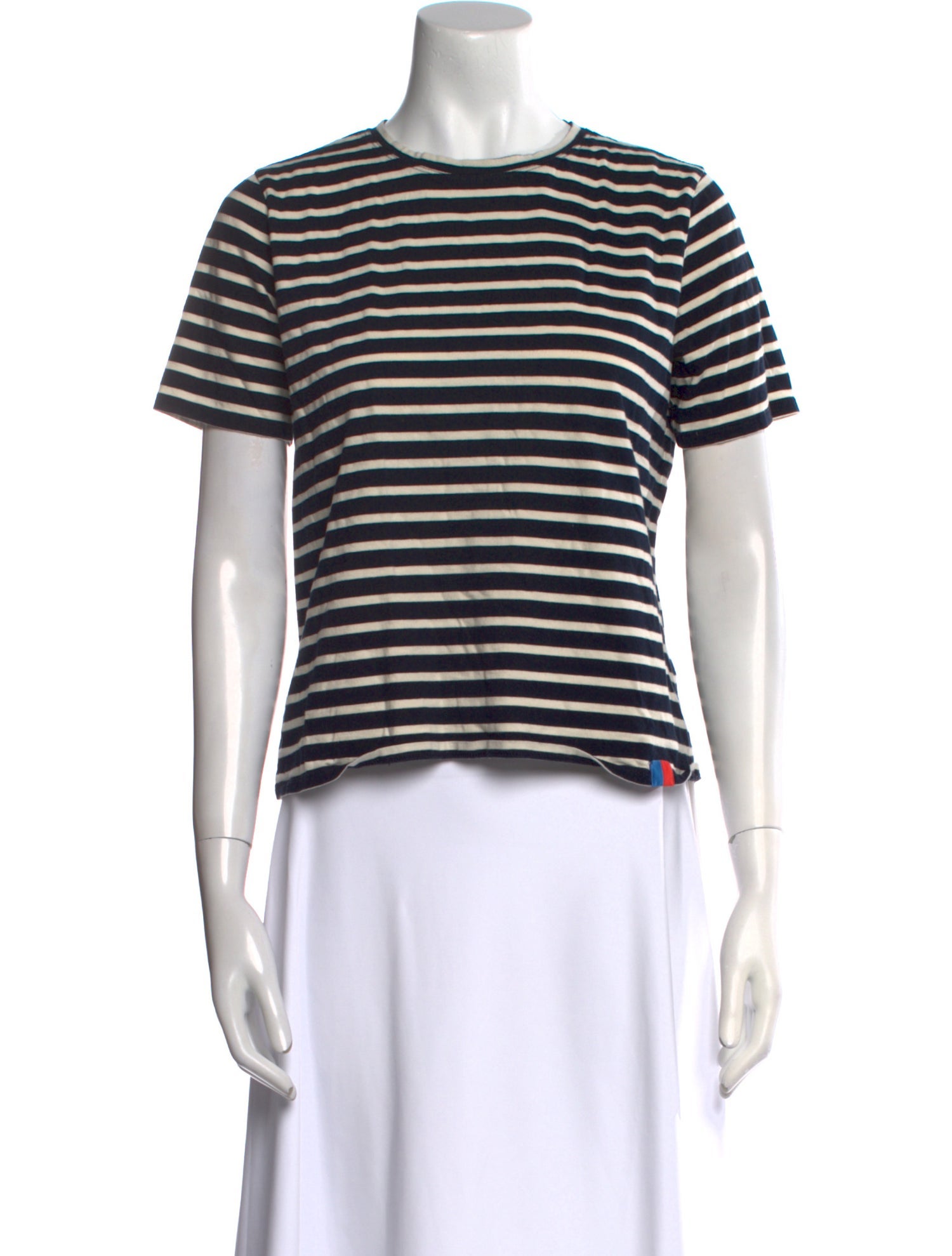 Kule Striped Crew Neck T-Shirt