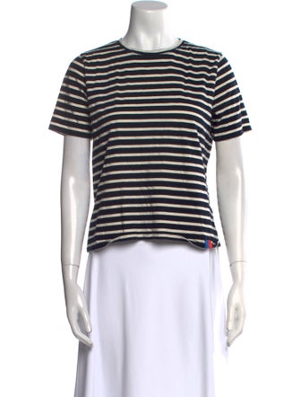 Kule Striped Crew Neck T-Shirt