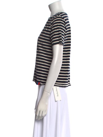 Kule Striped Crew Neck T-Shirt