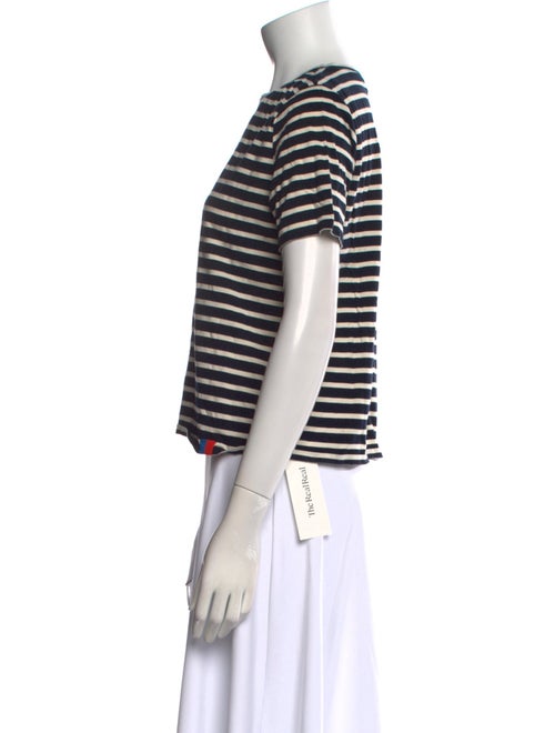 Kule Striped Crew Neck T-Shirt