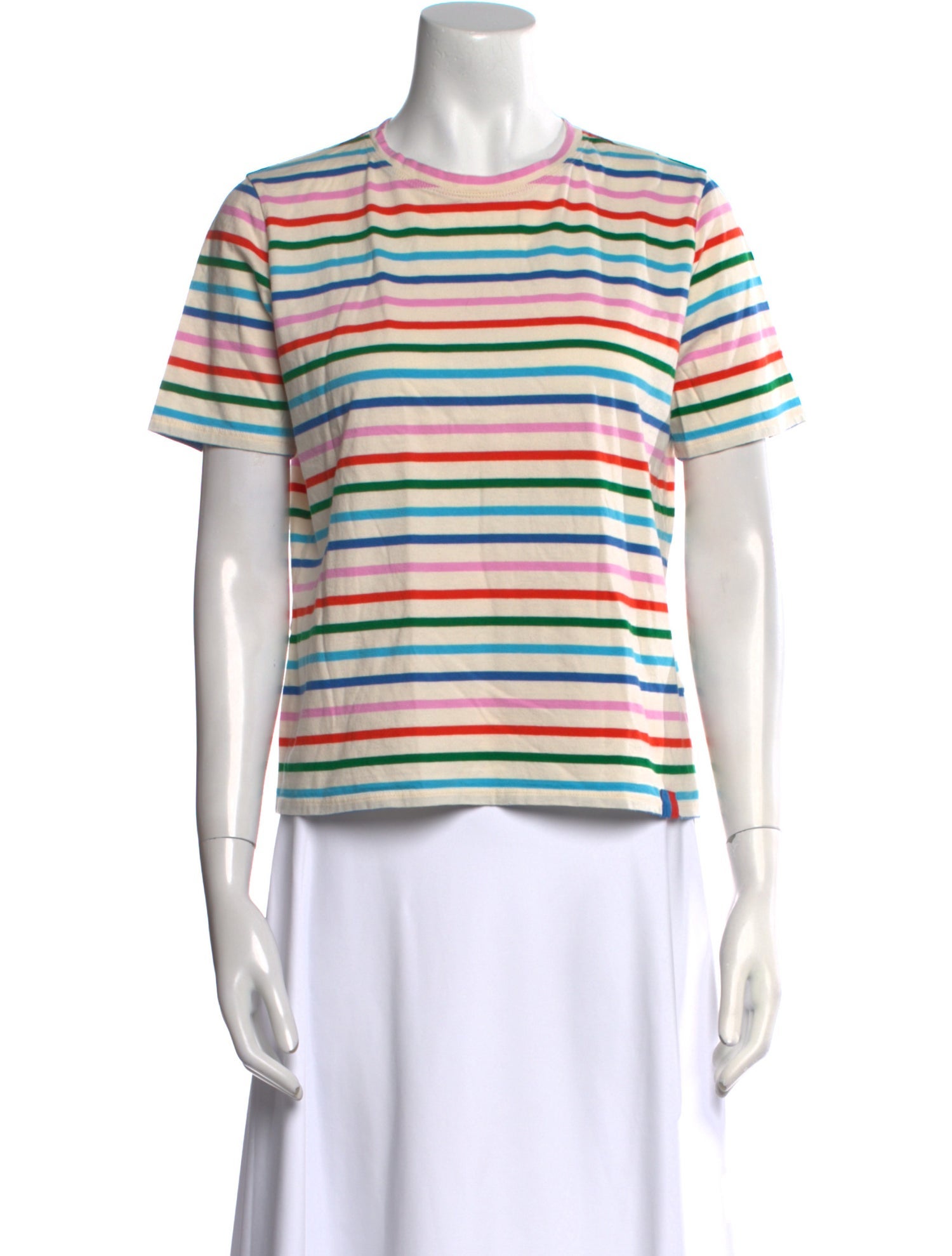 Kule Striped Crew Neck T-Shirt