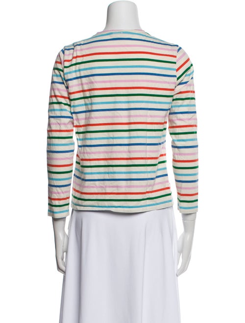 Kule Striped Crew Neck Top
