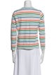 Kule Striped Crew Neck Top