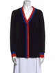 Kule Cashmere Colorblock Pattern Sweater
