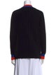 Kule Cashmere Colorblock Pattern Sweater