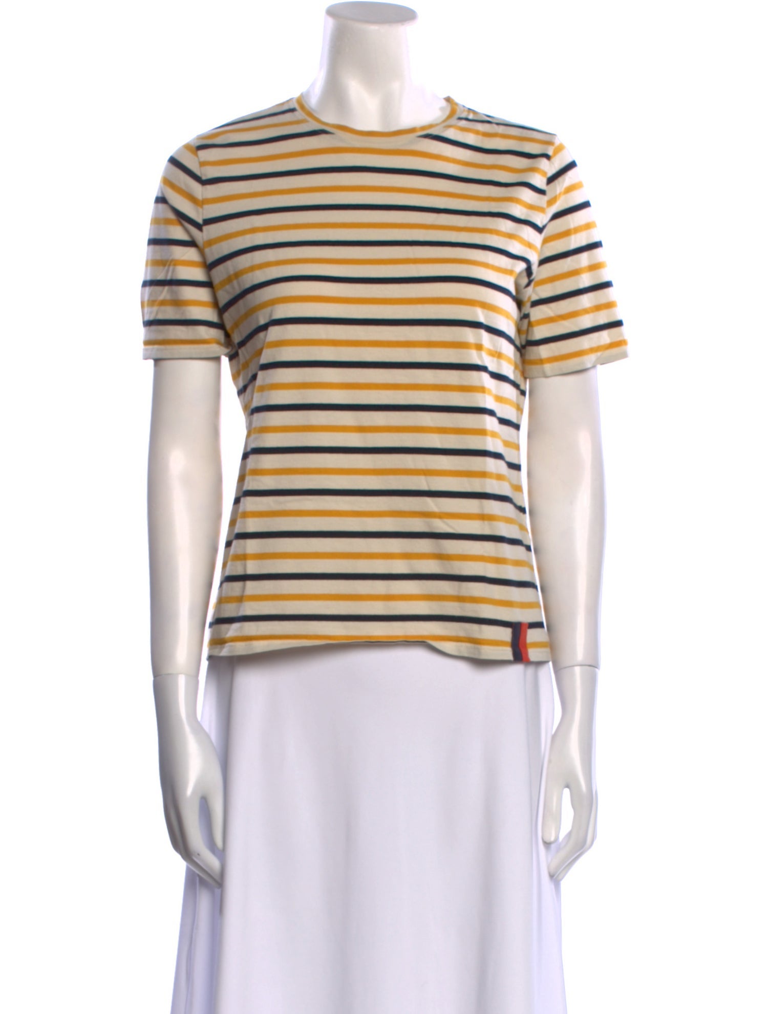 Kule Striped Crew Neck T-Shirt