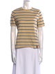 Kule Striped Crew Neck T-Shirt