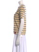 Kule Striped Crew Neck T-Shirt