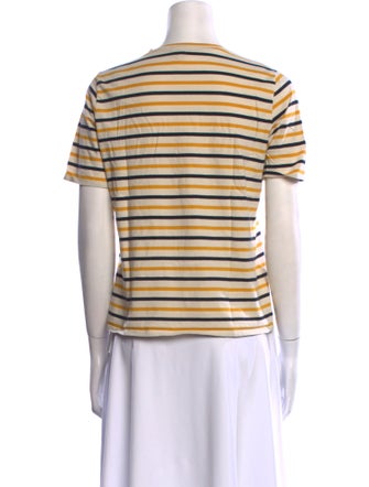 Kule Striped Crew Neck T-Shirt