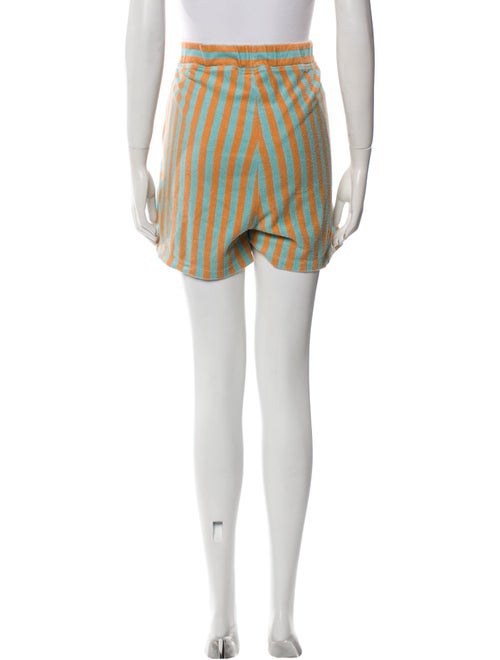 Kule Striped Mini Shorts