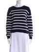 Kule Striped Scoop Neck Sweater