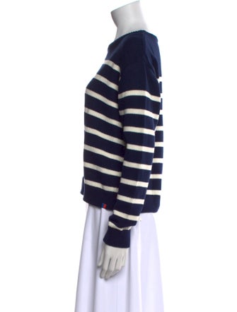 Kule Striped Scoop Neck Sweater