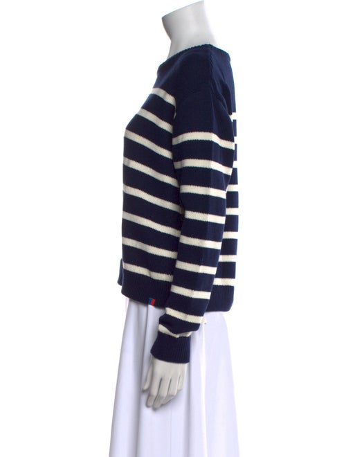 Kule Striped Scoop Neck Sweater