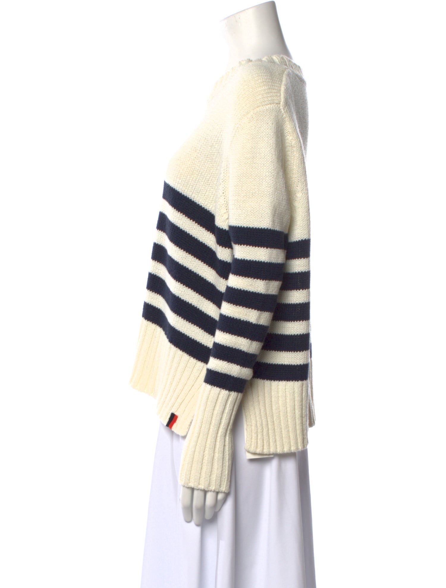 Kule Striped Bateau Neckline Sweater