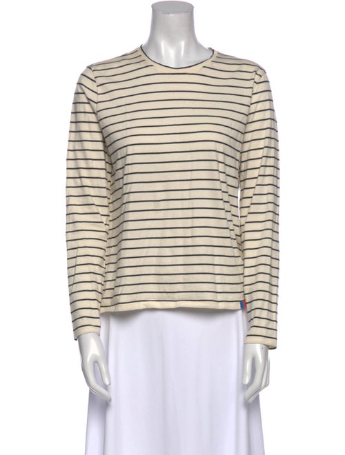 Kule Striped Crew Neck Top