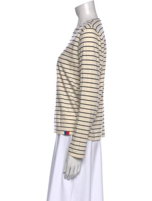 Kule Striped Crew Neck Top